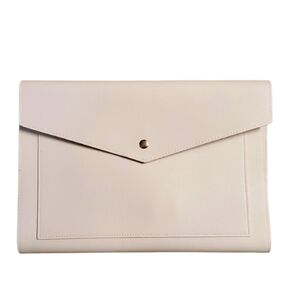 Glass Ladder‎ Co Blush Pink Megan Vegan Leather Portfolio Envelope Clutch